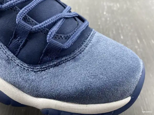 Rep TBK Navy 11 Midnight Air AR0715-441 WMNS Jordan Velvet 0616